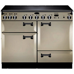 Rangemaster Leckford 110cm Electric Induction Range Cooker Ivory/Chrome